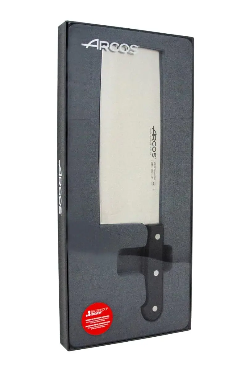 Arcos Cleaver Knife 8 Inch Nitrum Stainless Steel | Heavy-Duty Kitchen Tool for Pro & Home Use - view 6