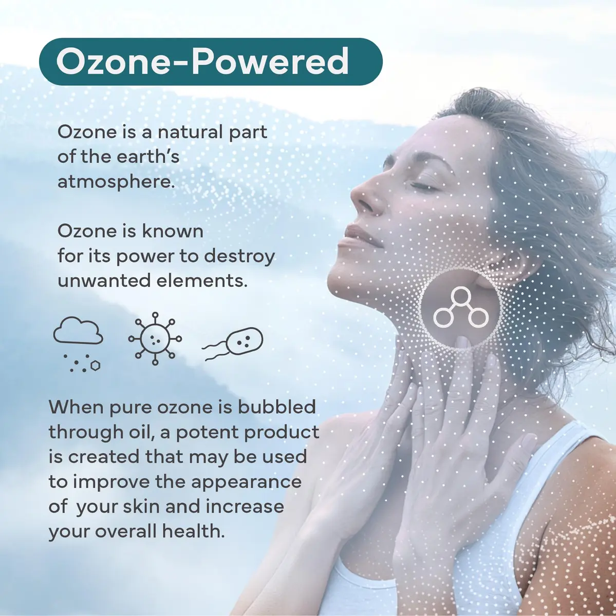 PurO3 Organic Ozonated Sunflower Oil for Skin Concerns | 2 Oz Natural Moisturizer - view 2