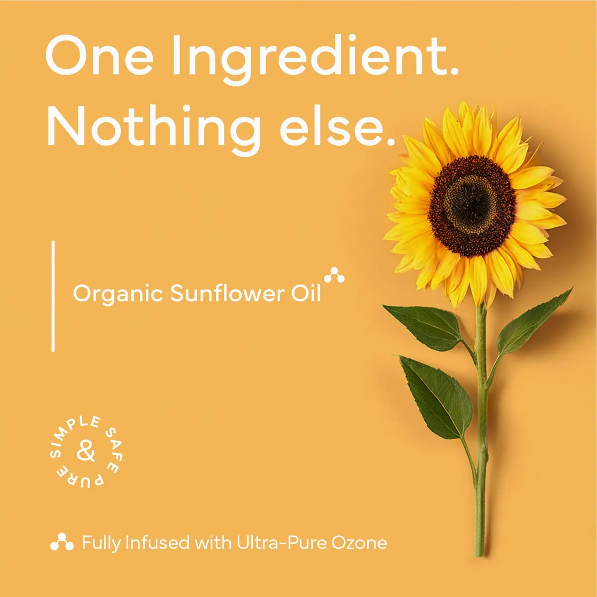 PurO3 Organic Ozonated Sunflower Oil for Skin Concerns | 2 Oz Natural Moisturizer - view 4