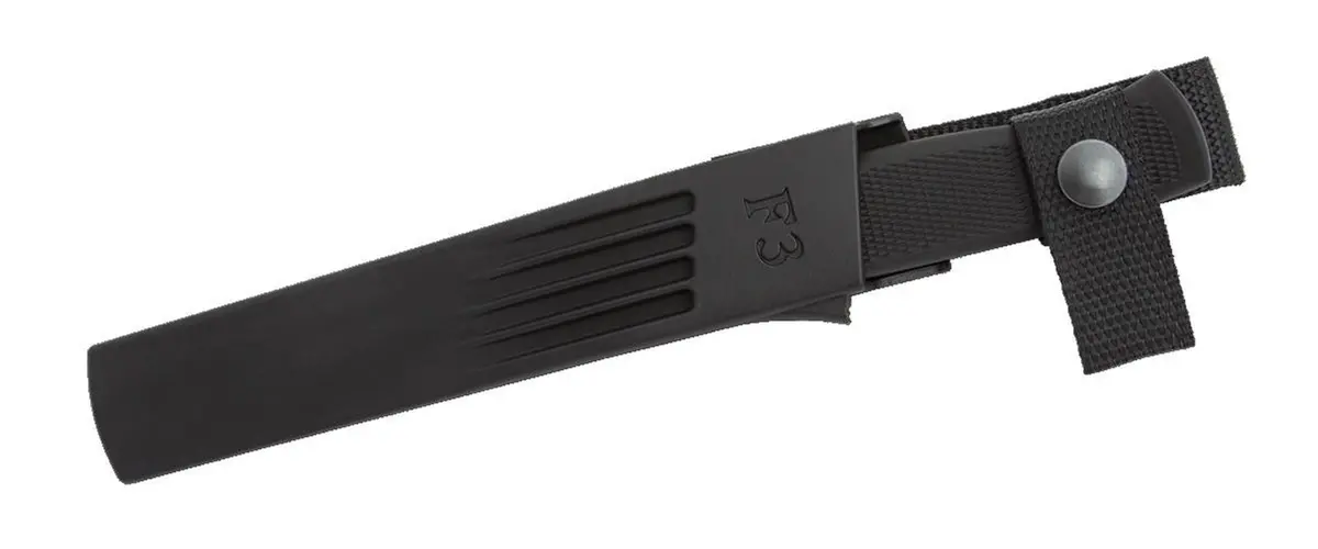 Fallkniven F3Z Blade Broad Tang Knife, Silver, 9.84"/5.12" | High-Quality Skinning & Dressing Tool - view 2