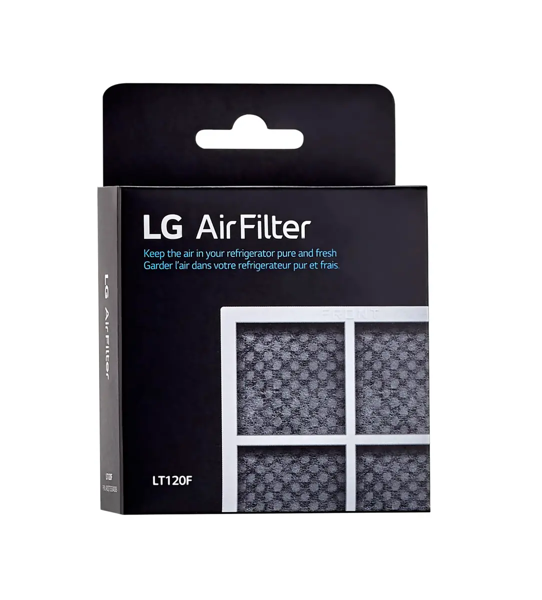 LG LT120F Refrigerator Air Filter 1 Count (Pack of 1) White | Odor Removal - view 6