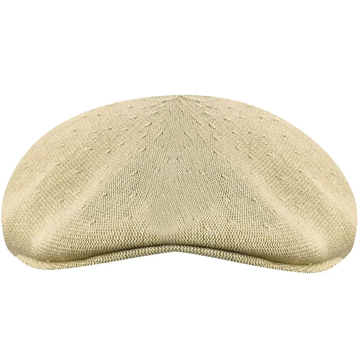 Kangol 507 Bamboo Hat Small Beige | Modern Summer Flat Cap with Fitted Shape - view 10