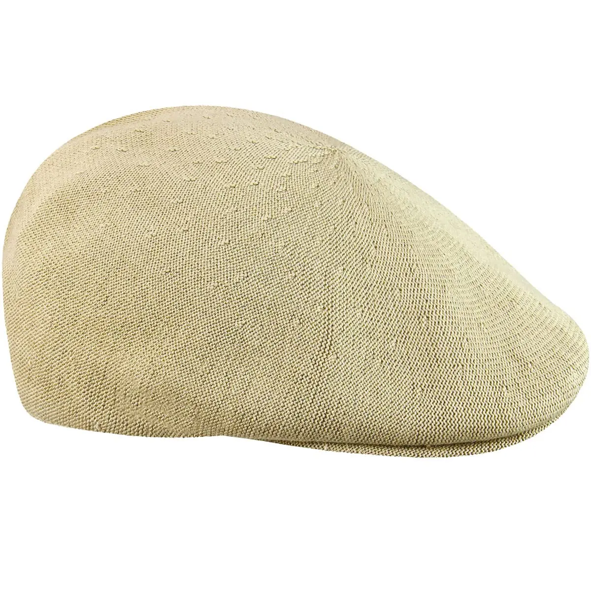 Kangol 507 Bamboo Hat Small Beige | Modern Summer Flat Cap with Fitted Shape - view 11