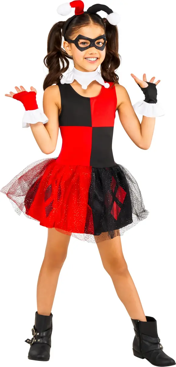 Rubies Harley Quinn Costume for Kids Toddler | Officially Licensed DC Dress Up - main product image