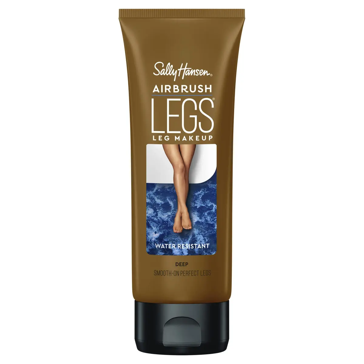 Sally Hansen Airbrush Legs Smooth-On Deep 4 Fl Oz - Instant Tan for Flawless Legs - main product image