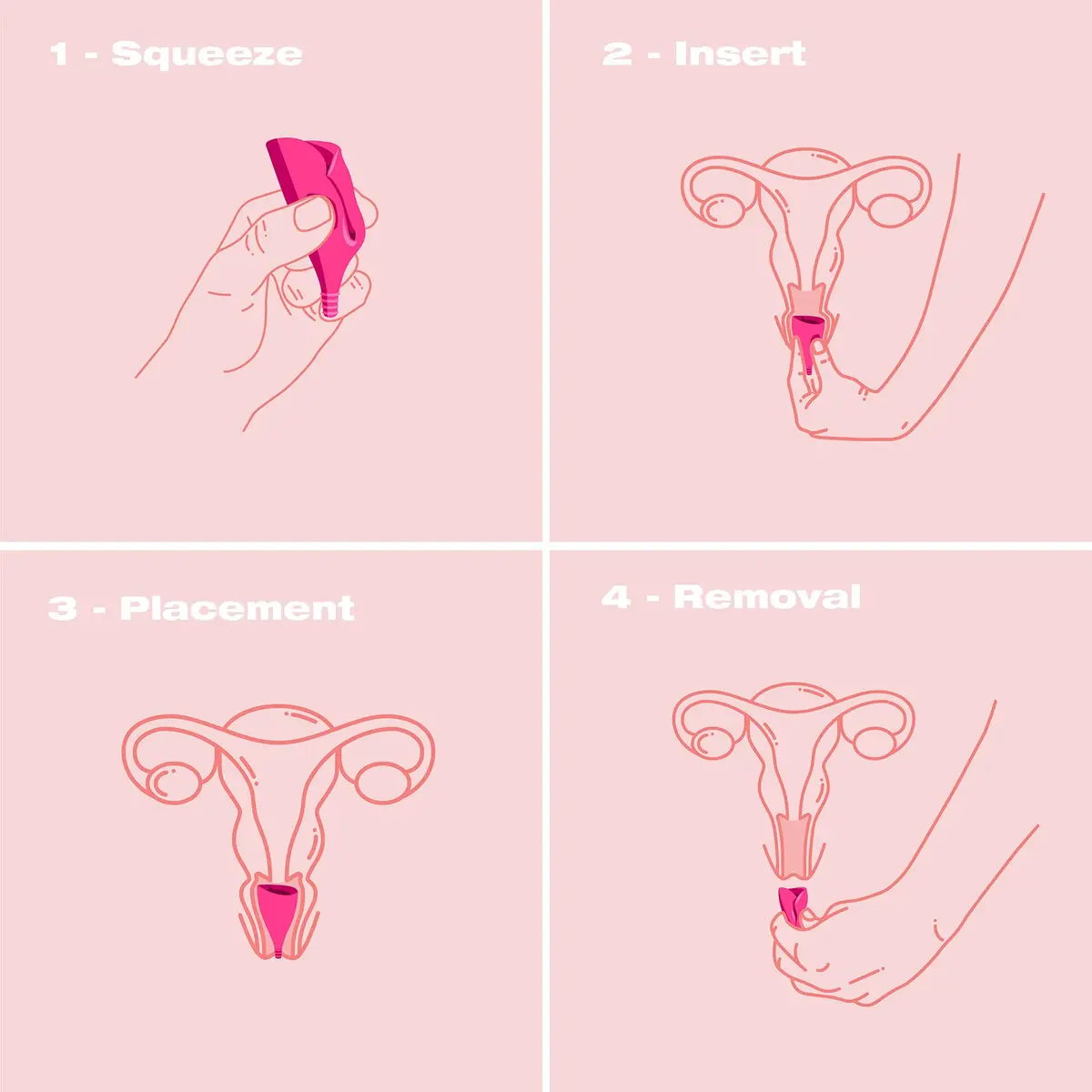 INTIMINA Lily Cup Size B | Up to 8 Hours Leak-Free Menstrual Cup - view 5
