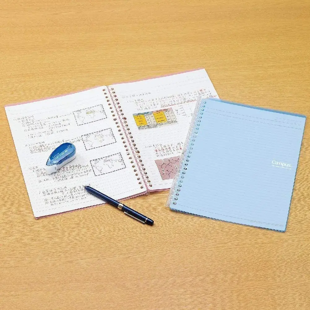 KOKUYO Smart Ring Binder Notebook, A5 Light Blue, 25 Sheets Capacity | Acid-Free Paper - view 6
