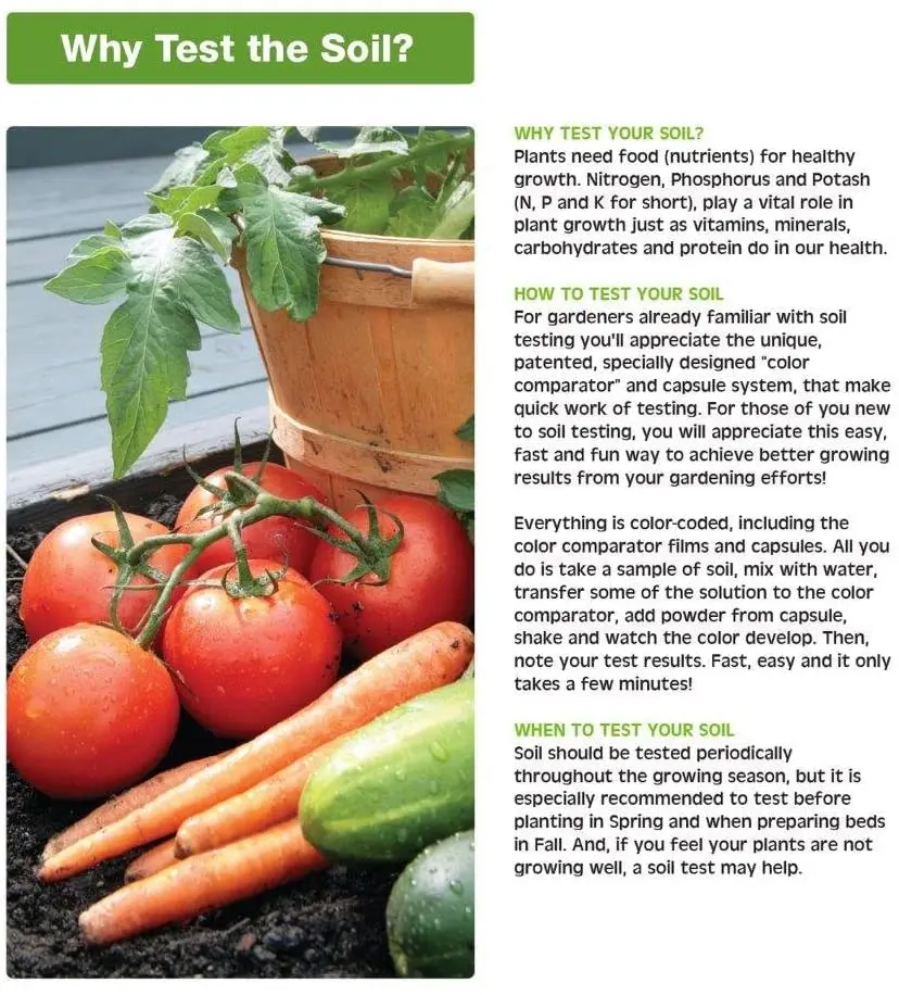 Luster Leaf Soil Test Kit | Water Extraction & Color Comparators for Garden & Lawn Testing - view 4