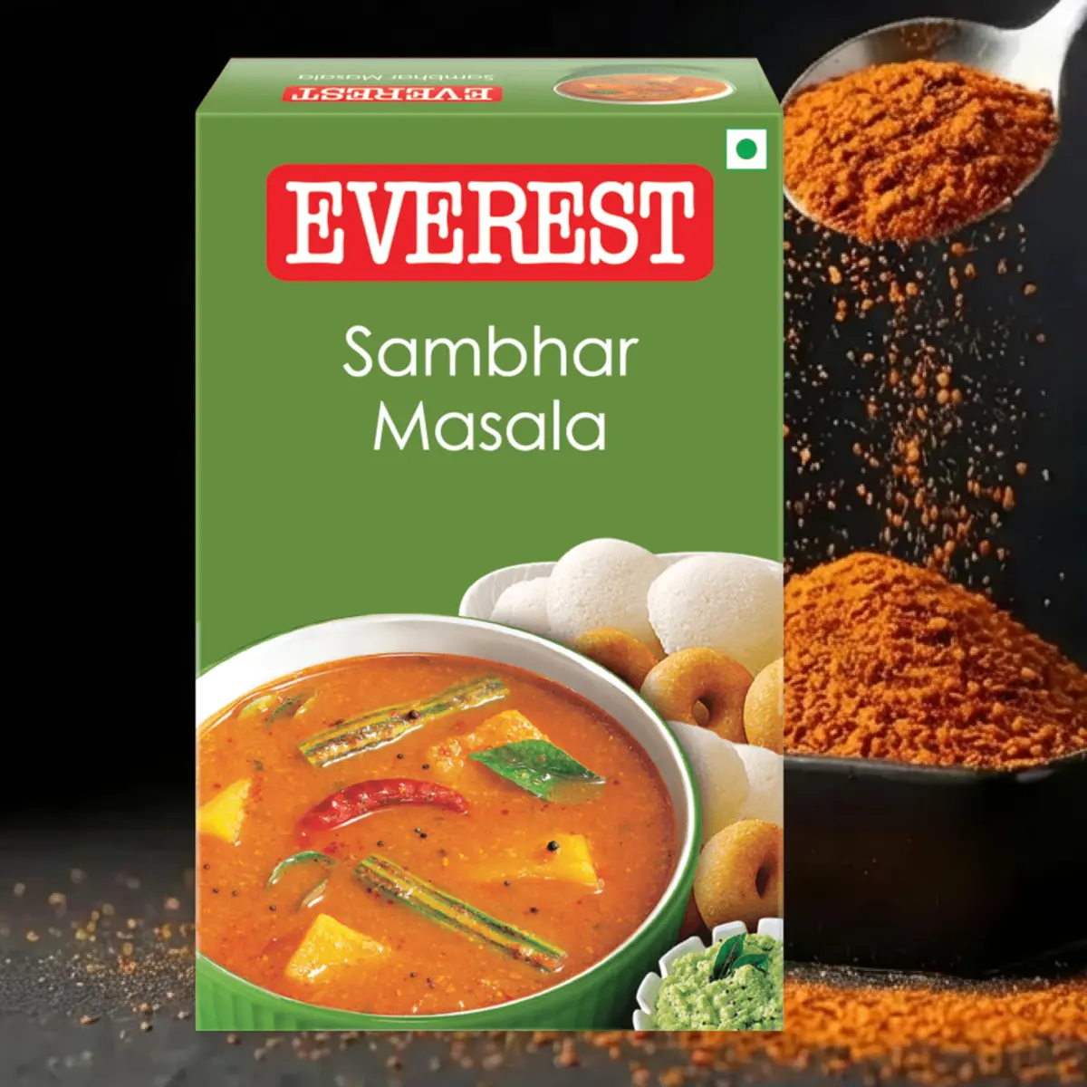 Everest Sambhar Masala 50g (1.76 oz) | Authentic South Indian Flavor - view 8
