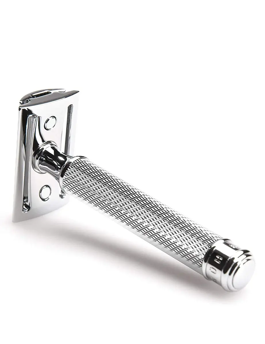 MÜHLE TRADITIONAL R89 Rose Gold Closed Comb Double Edge Safety Razor for Men | Metal Handle, 116g - view 2