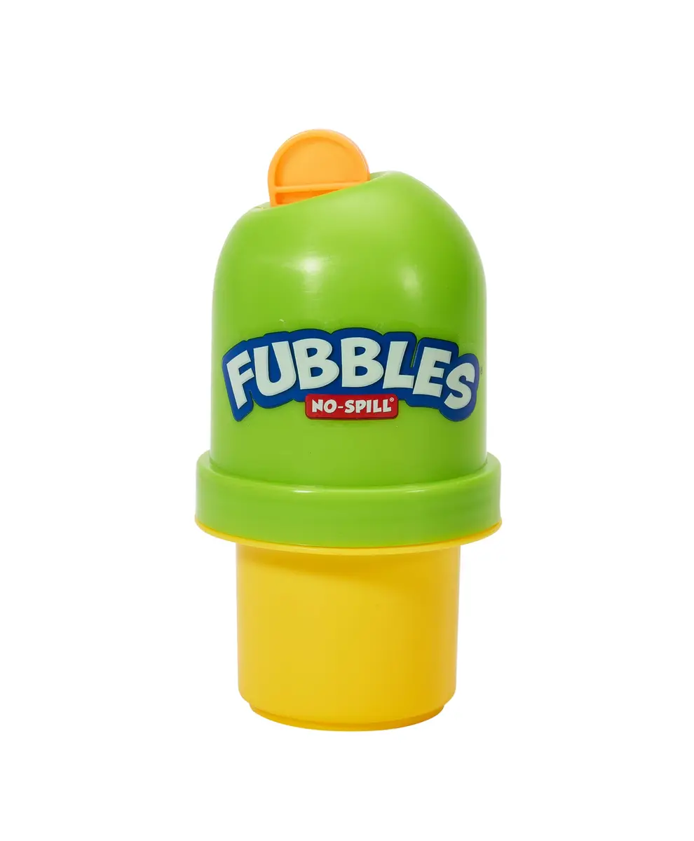 Fubbles No-Spill Bubble Tumbler with 4oz Solution & Wand | Ages 18 Months+ | Multicolor - main product image