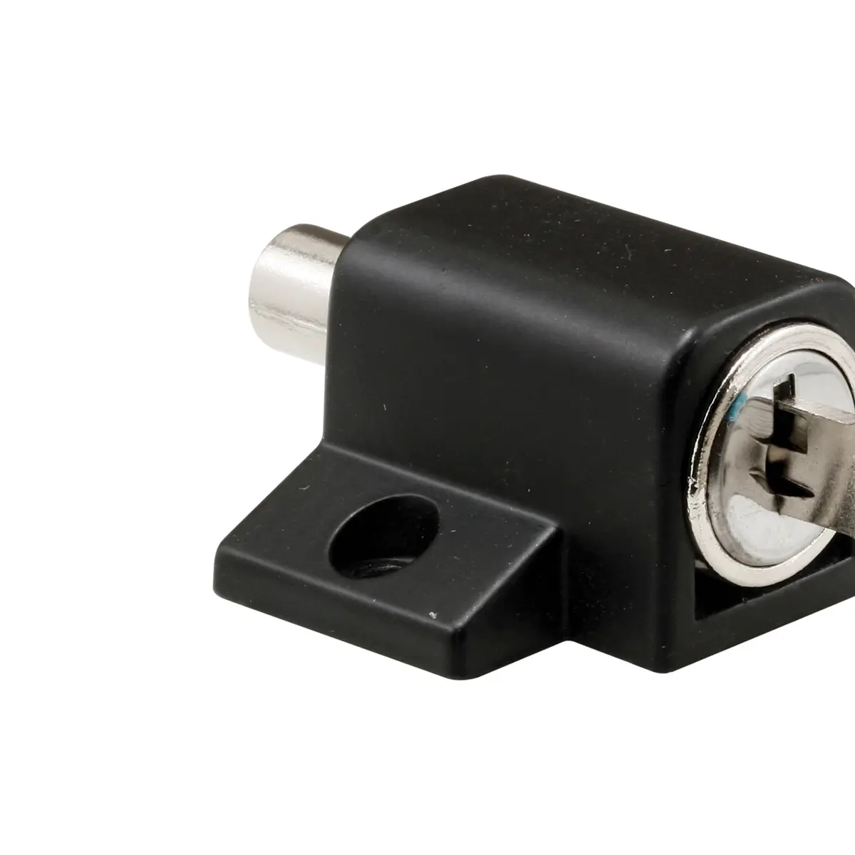 Prime-Line U 9862 White Lock | Heavy Duty Sliding Door Lock with Push-In Security - view 5
