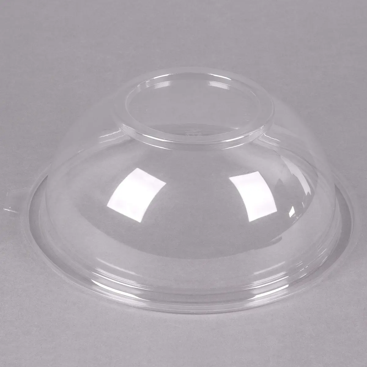 Super Bowl Clear 80 Oz. Salad Bowl PET 25 Pieces | Heavy Duty Recyclable Plastic - view 3