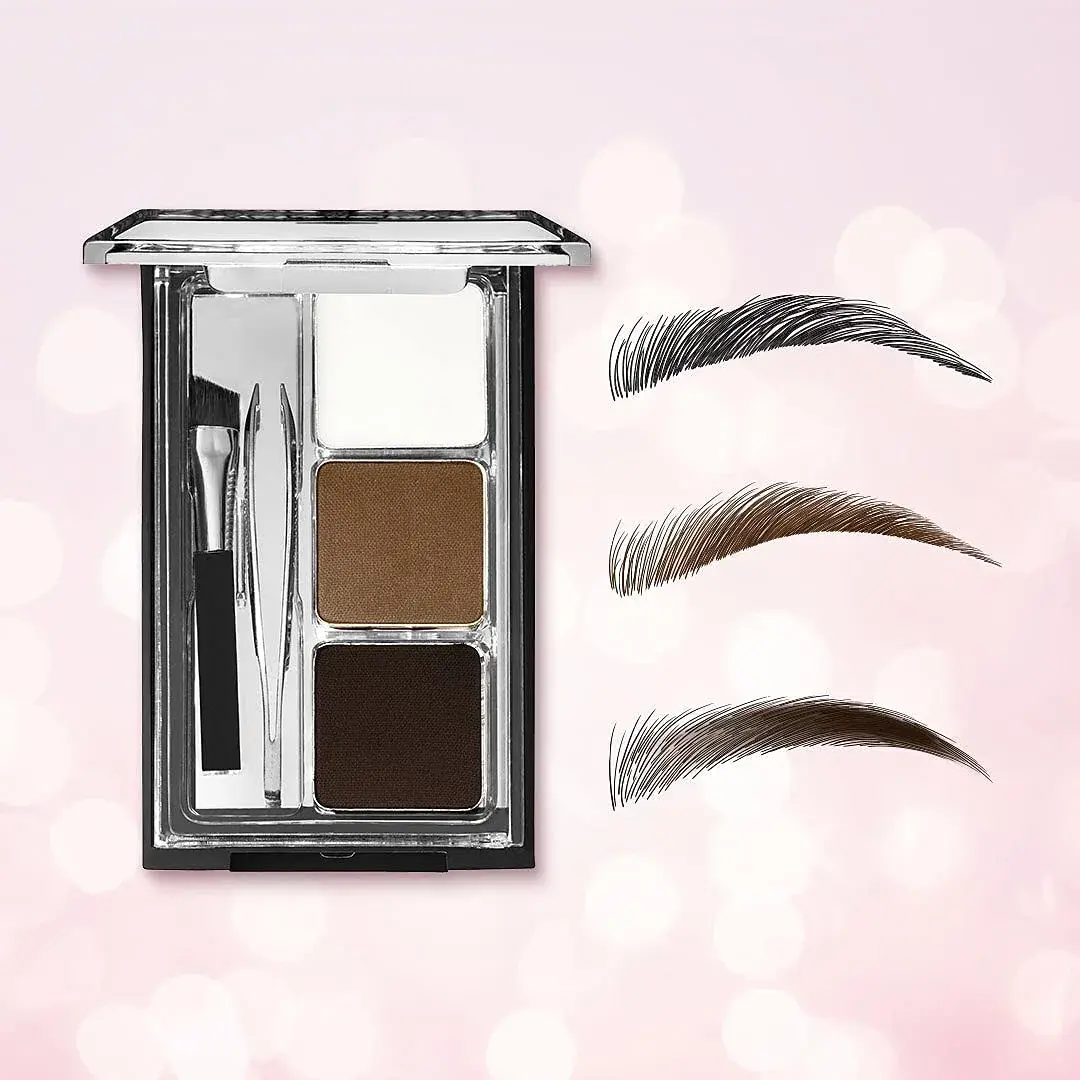 wet n wild Ultimate Brow Kit, Ash Brown | Mini Brow Salon in a Compact - view 2