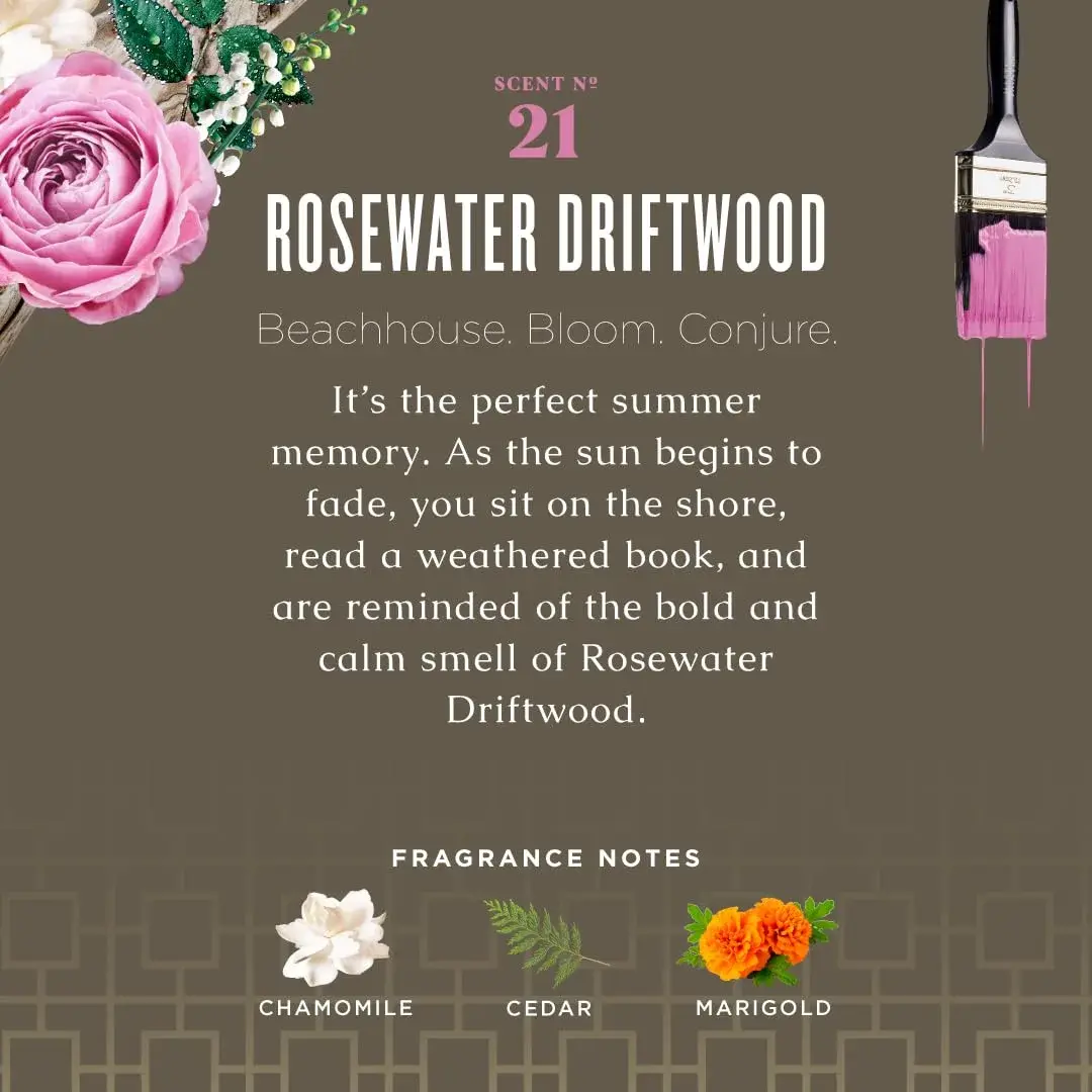 Caldrea Multi-surface CounterTop Spray Cleaner Rosewater Driftwood Scent 473ml (16 Fl Oz) | Vegetable Protein Extract Odor Remover - view 4