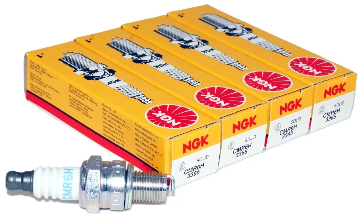 NGK (3365) CMR6H Spark Plug - Pack of 4 | Vehicle Specific Fit - main product image