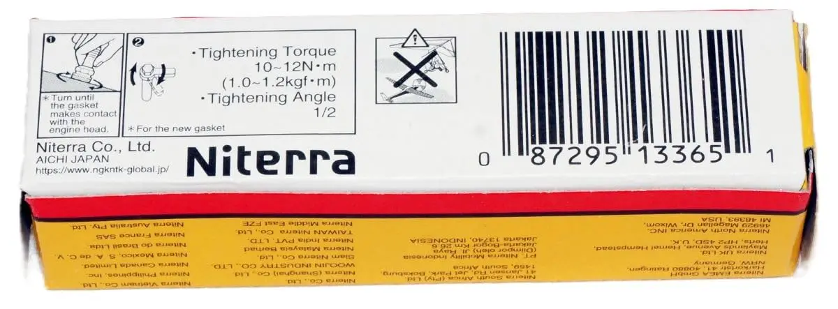 NGK (3365) CMR6H Spark Plug - Pack of 4 | Vehicle Specific Fit - view 9