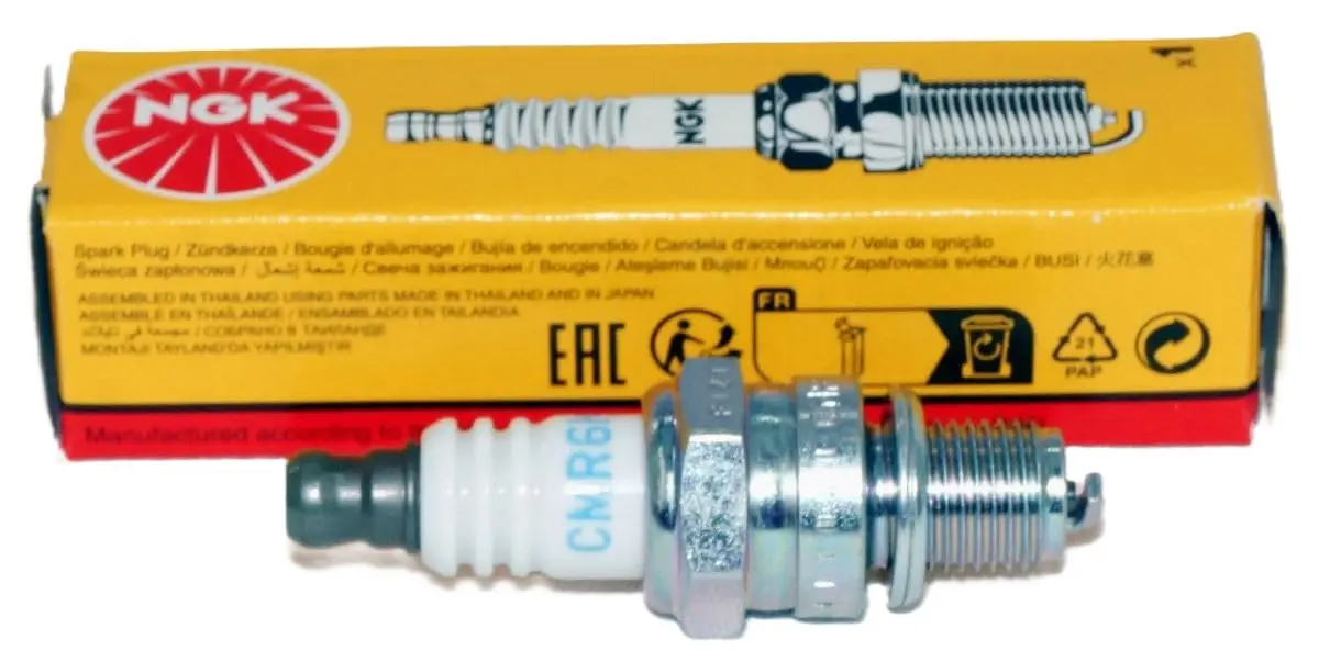 NGK (3365) CMR6H Spark Plug - Pack of 4 | Vehicle Specific Fit - view 2