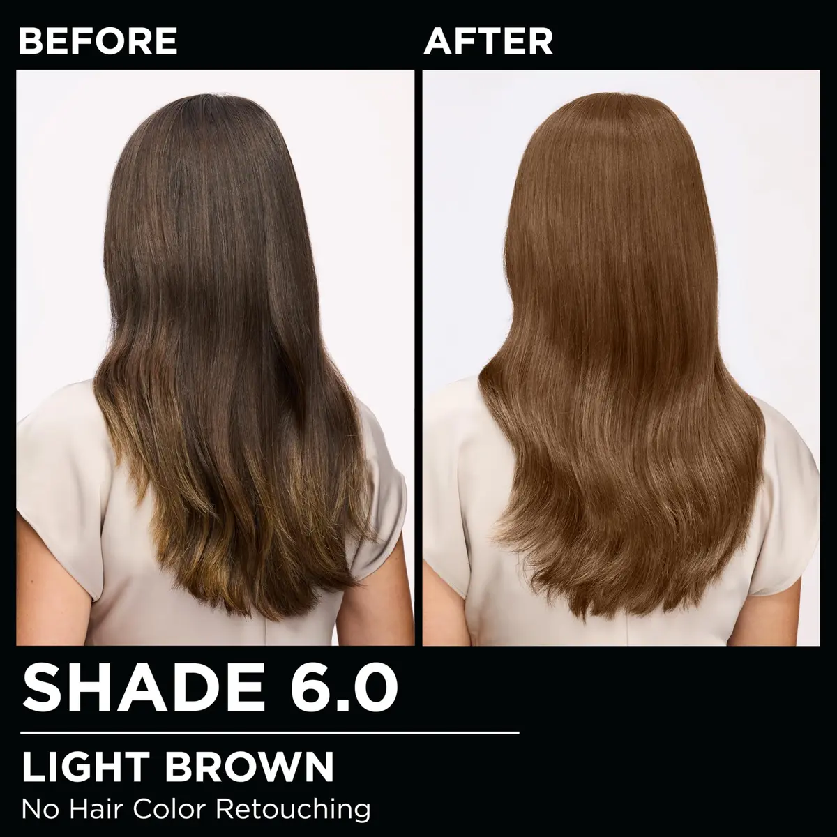 Garnier Olia Hair Color 6.0 Light Brown | Oil-Powered, Ammonia-Free, 100% Gray Coverage - view 6