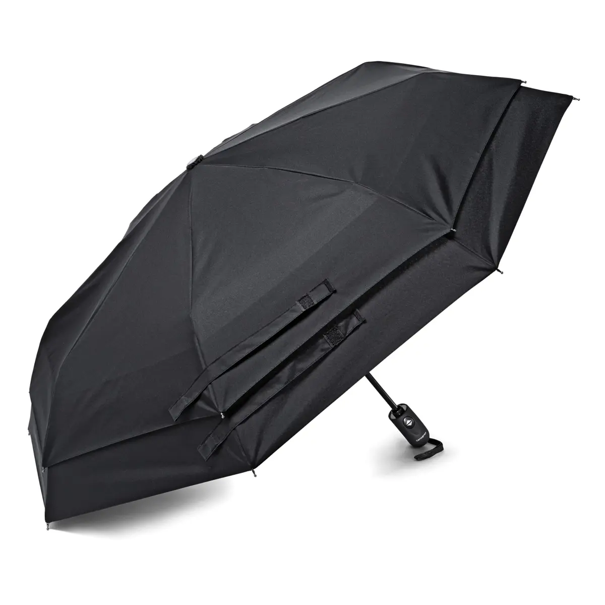 Samsonite Windguard Auto Open/Close Umbrella Black | 12 inch Folded Length - main product image