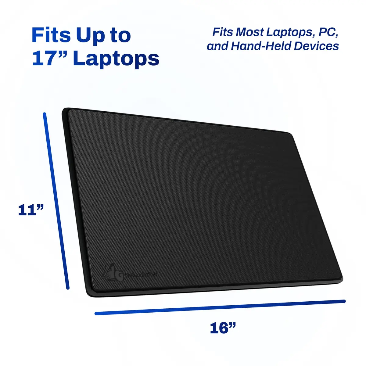 DefenderShield Laptop Pad for EMF Protection – EMF Blocker Pad for Laptops Up to 17” | Heat & RF Shield - view 6
