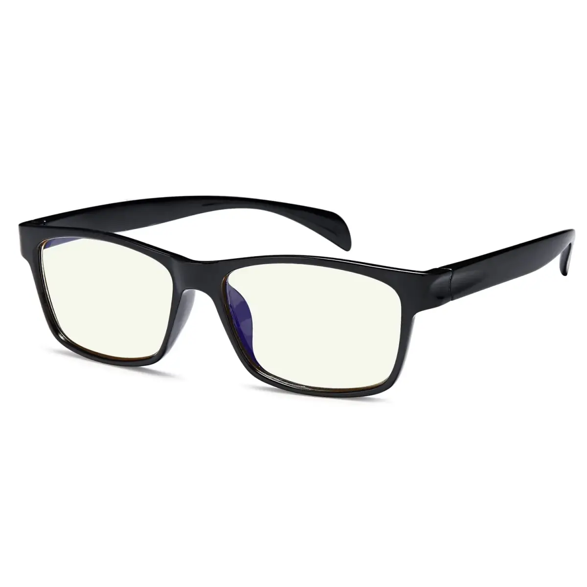 Gamma Ray Optics Blue Light Blocking Gaming Glasses w/Amber Tint & Anti Glare UV 53mm (2.1 in) - main product image