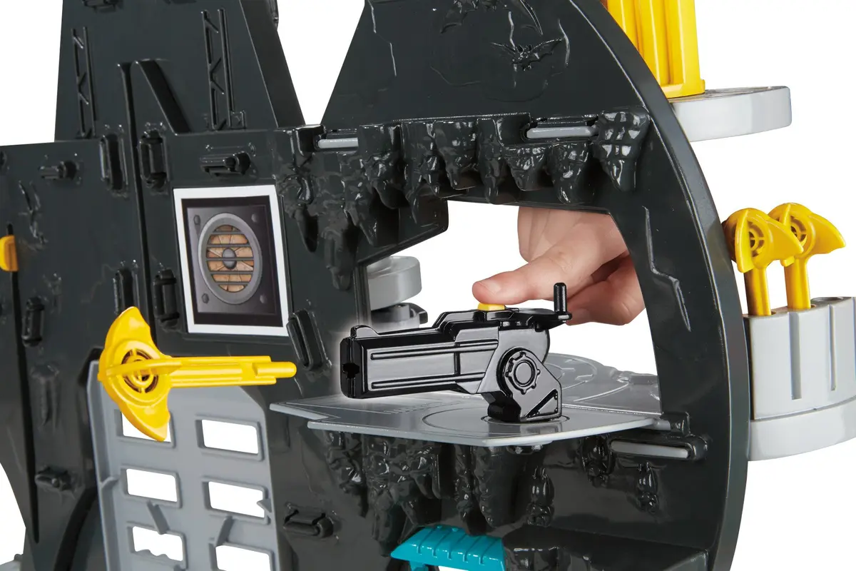 Imaginext Super Friends Batcave Playset with Batman & Robin Figures | Battery-Operated Interactive Toy - view 2