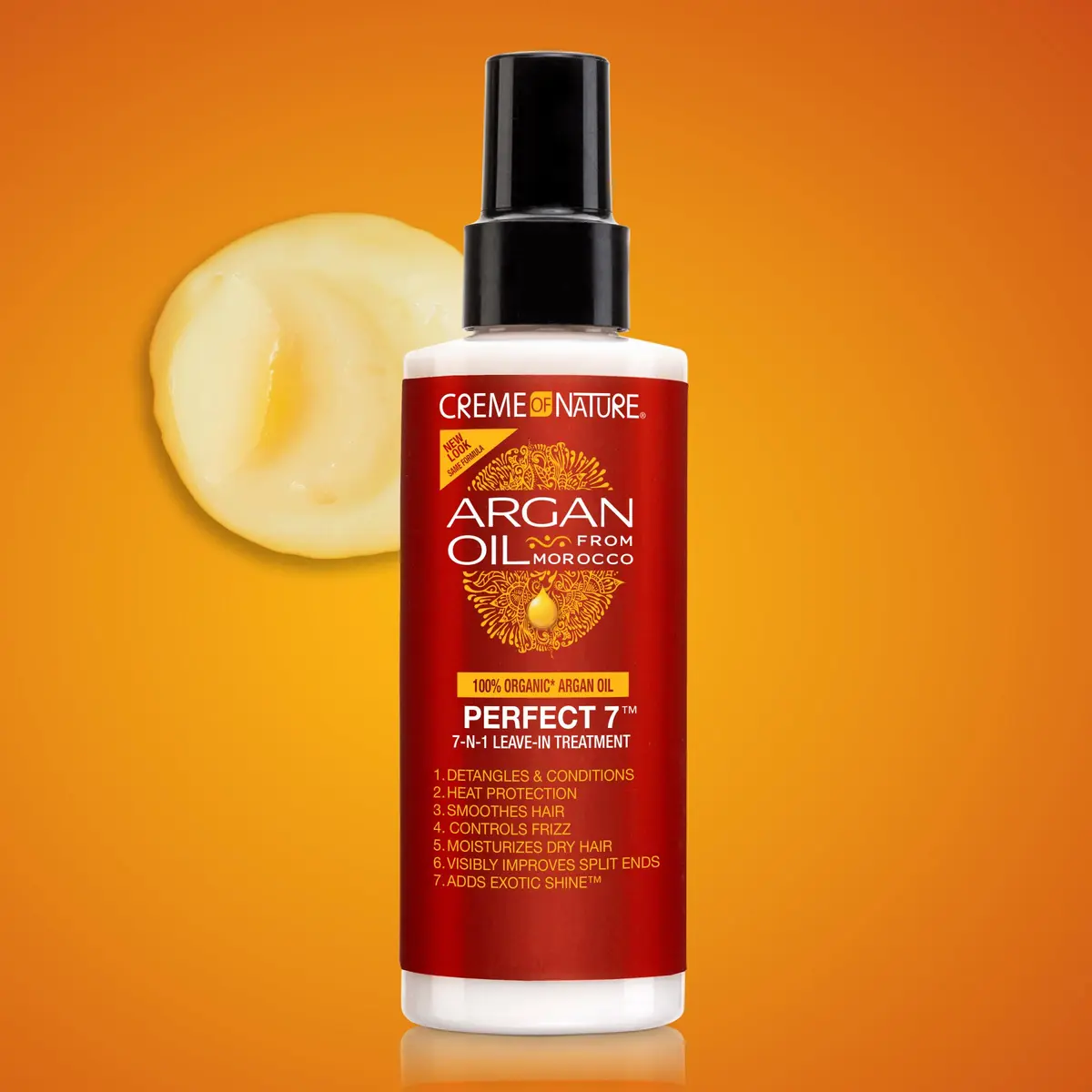 Creme of Nature Argan Oil from Morocco Perfect 7 7-in-1 Leave-in, 5.1 fl oz | Nourishing, Frizz Control & Heat Protection - view 8