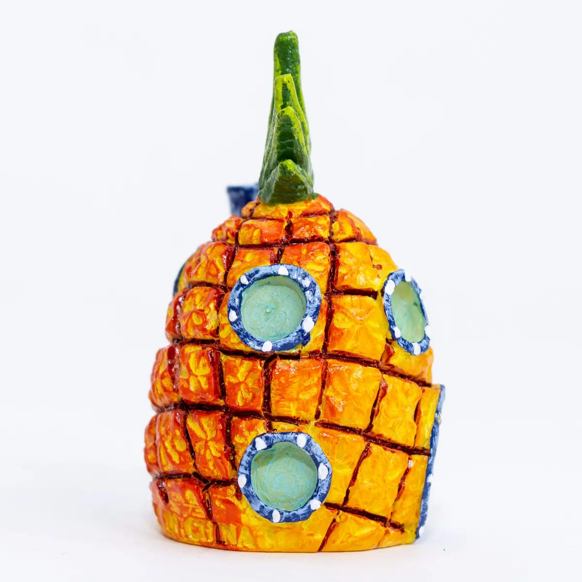 Penn-Plax SpongeBob Pineapple Home Aquarium Decor, Mini | Safe Resin Fish Tank Ornament for Betta & Desktop Aquariums - view 4