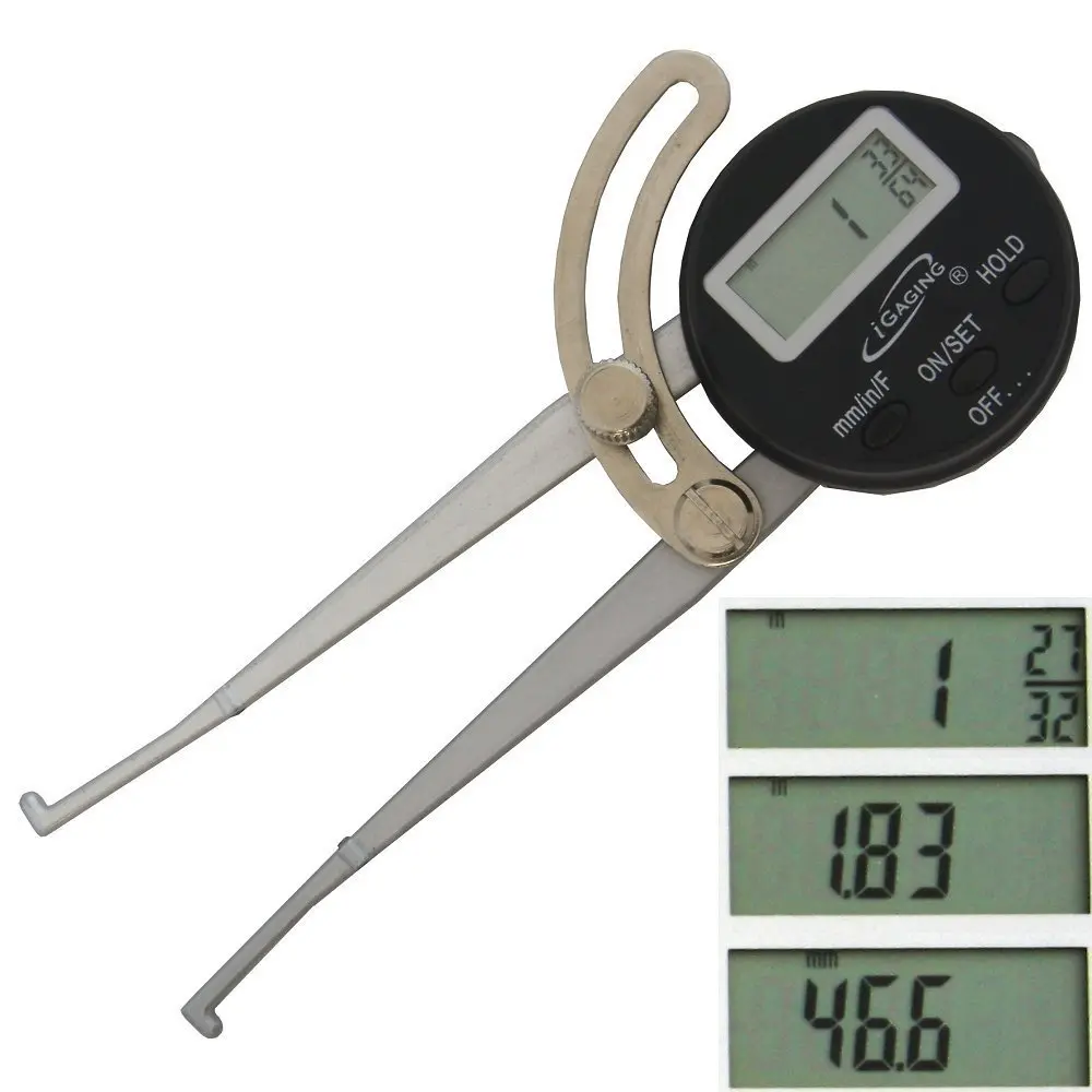 iGaging Digital Inside Caliper 0.5-6" | Precise Inch/Metric/Fractional Measurements - main product image