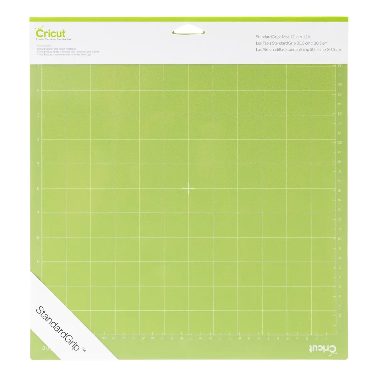 Cricut StandardGrip Machine Mats 12in x 12in | Reusable Craft Mats for Cricut Explore & Maker - main product image