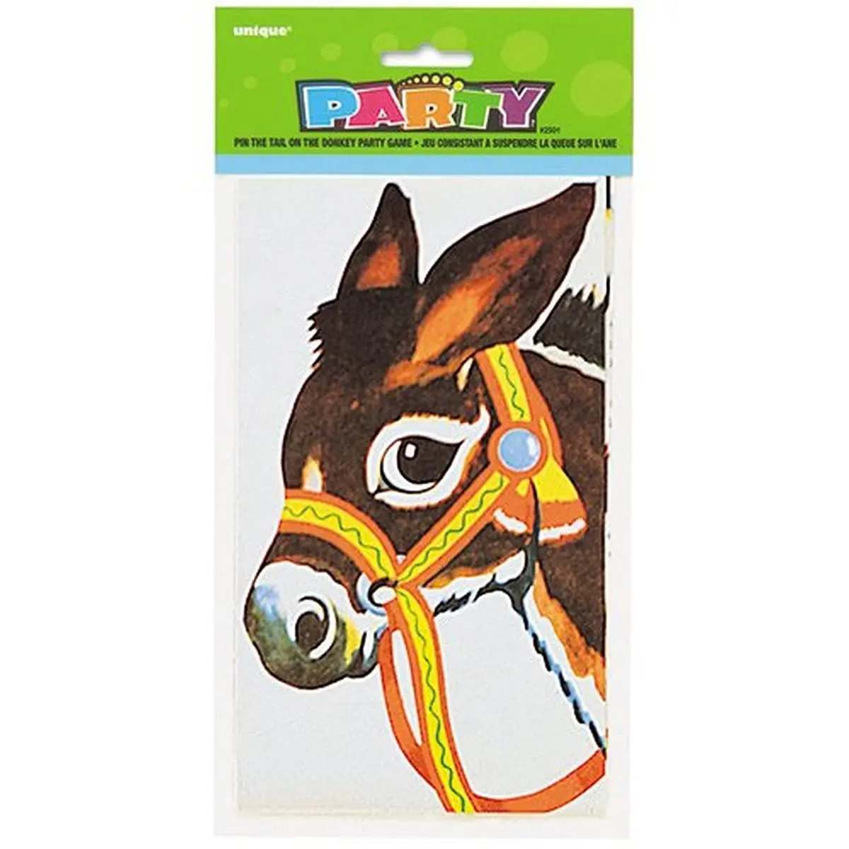 Unique Pin the Tail on the Donkey Party Game - Vibrant Colors & Durable Material for All Ages - main product image