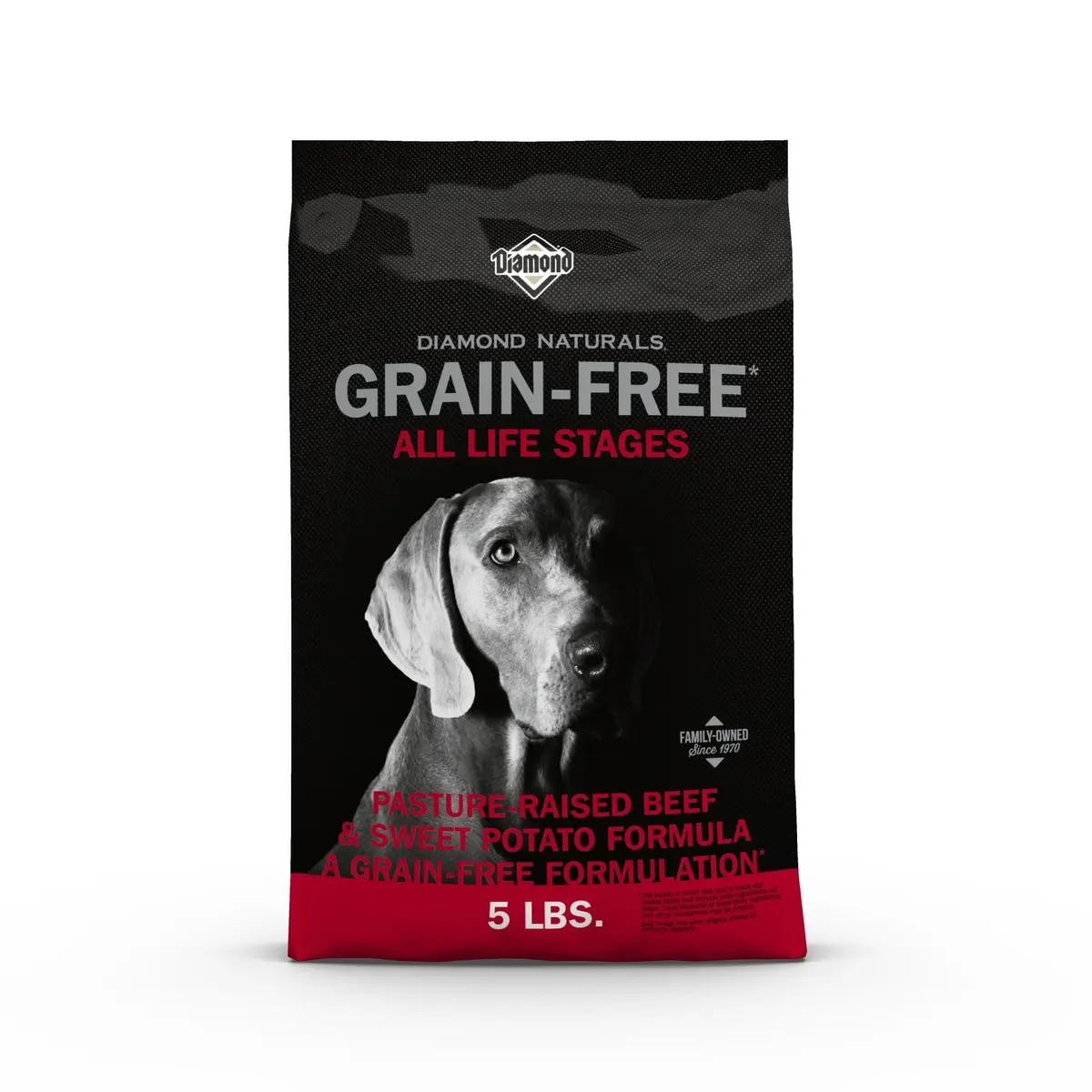Diamond Naturals Grain Free Real Meat Recipe Premium Dry Dog Food 5Lb | Supports Lean Muscles & Energy - main product image