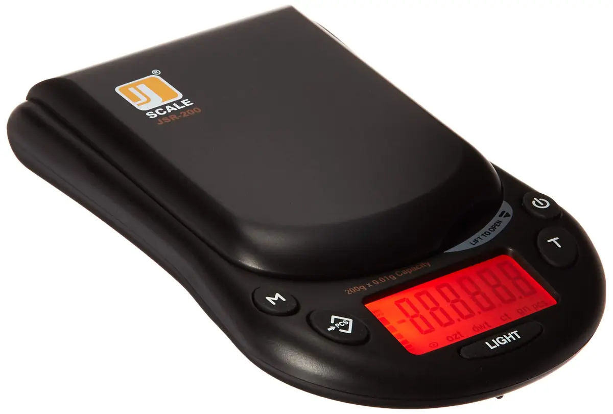 Jennings Digital Pocket Scale 200g | Precise 0.01g Readings for Jewellery & Gems - view 2