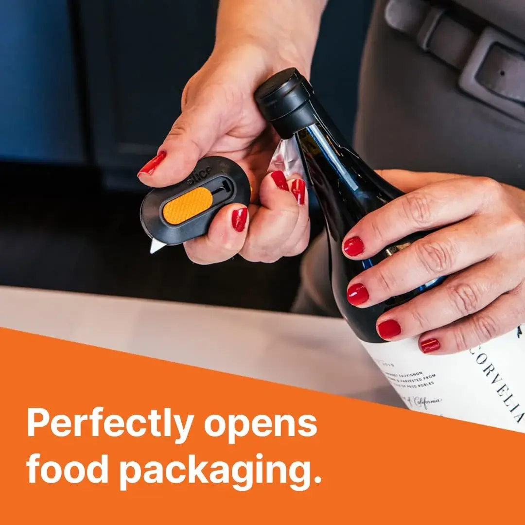 Slice Auto-Retractable Mini Box Cutter 12 Pack | Safe Ceramic Blade for Packaging & More - view 6