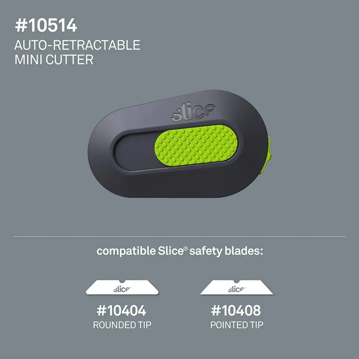 Slice Auto-Retractable Mini Box Cutter 12 Pack | Safe Ceramic Blade for Packaging & More - view 3