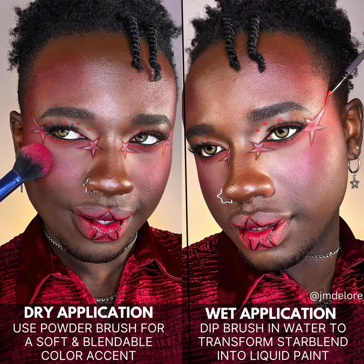 Mehron Makeup StarBlend - LIGHT GREY | Full Coverage Stage & Cosplay Face Paint - view 4
