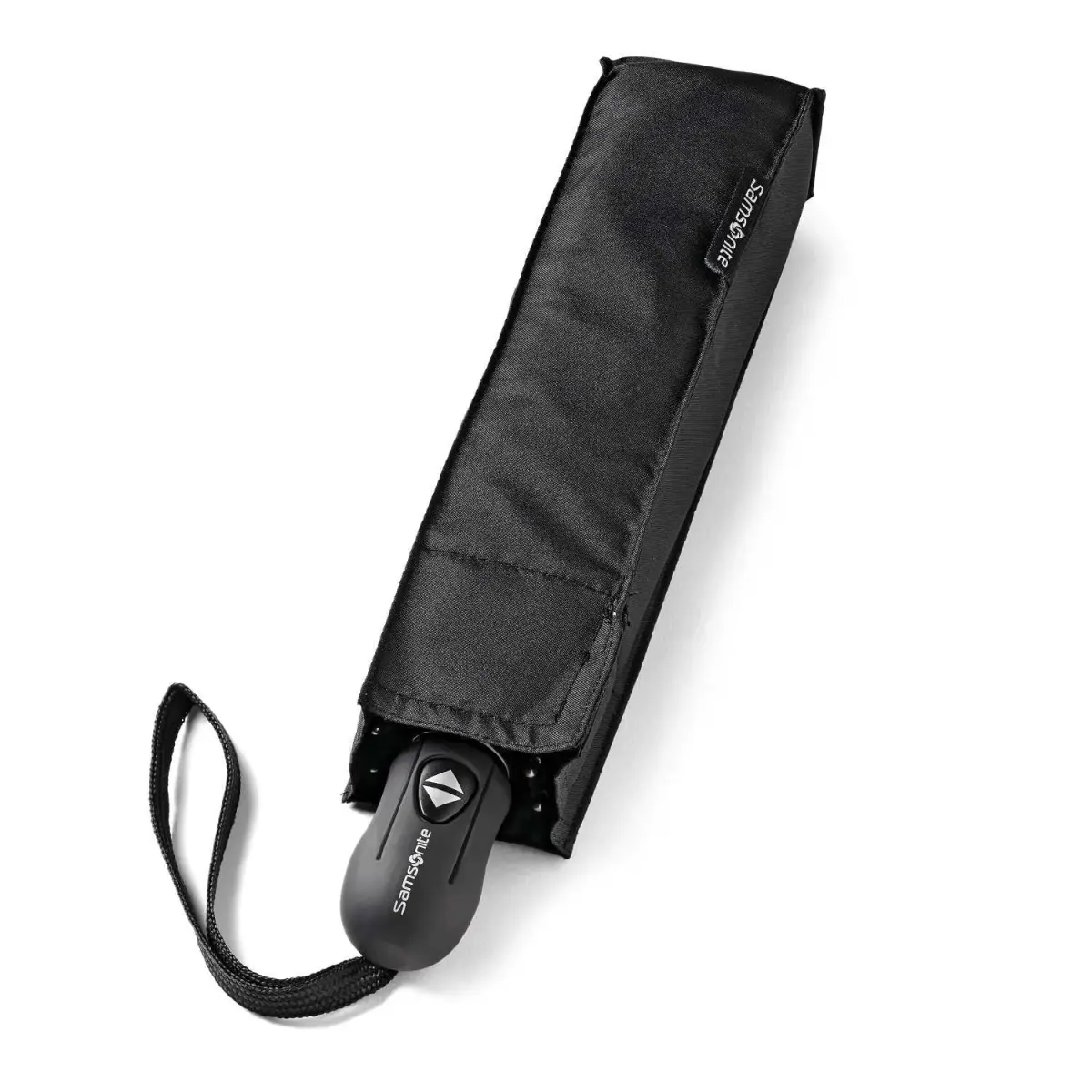 Samsonite Compact Auto Open/Close Umbrella, Black, 96.5cm (38") | Windproof Folding Umbrella for Travel - view 3