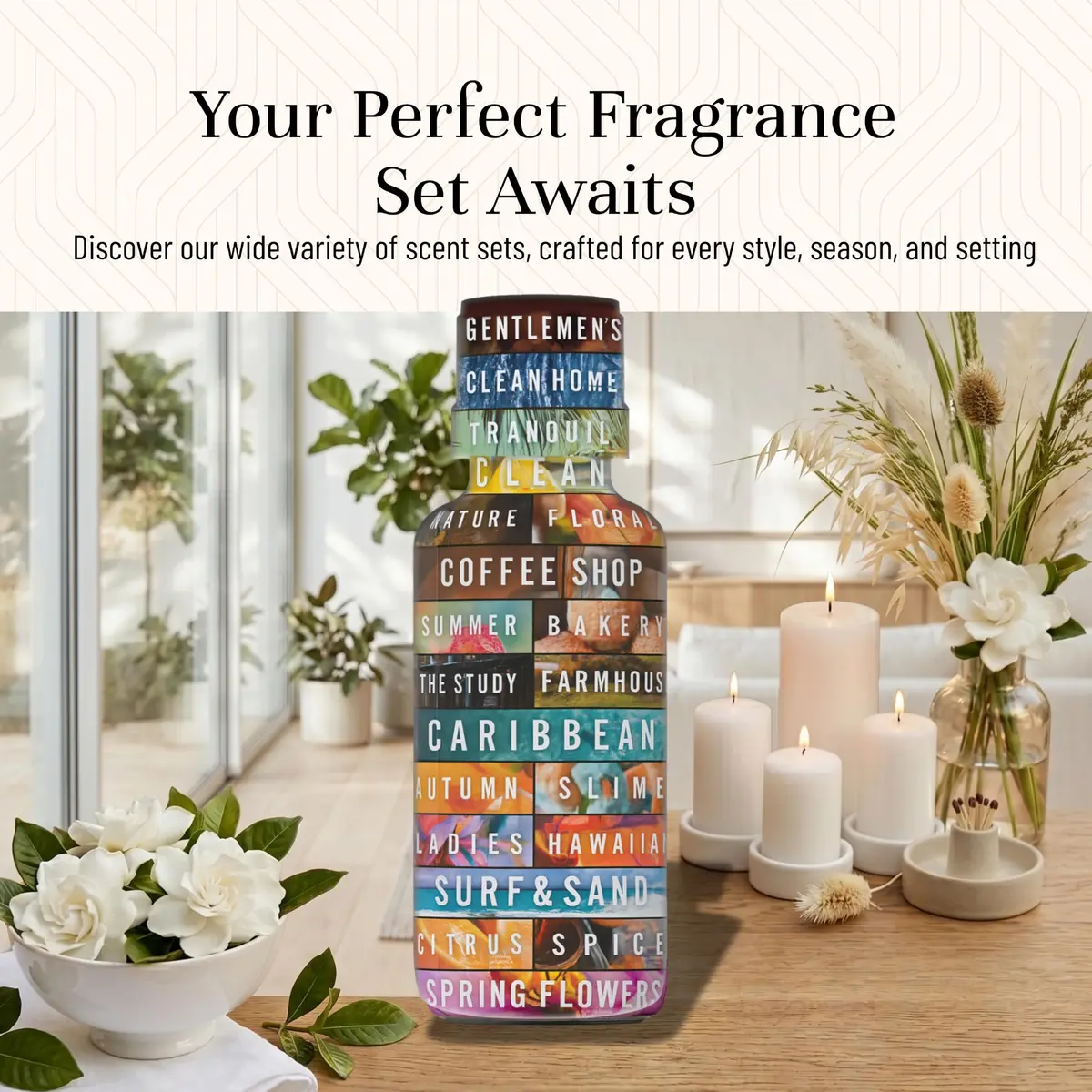 P&J Trading Fragrance Oil for Diffusers Gardenia 10ml | Versatile DIY Essential Oil - view 7