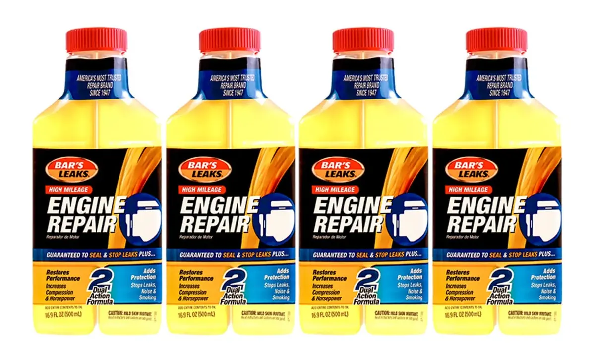 Bar's Leaks High Mileage Engine Repair 16.9 oz | Restores Power & Stops Leaks - main product image
