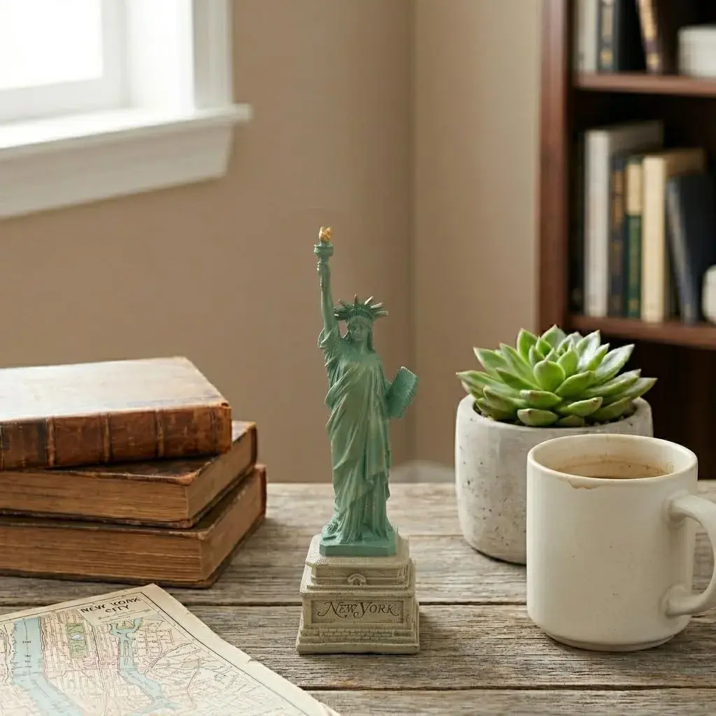Great Places To You Statue of Liberty Replica 6 Inches (15.24 cm) with New York Base | Classic NYC Souvenir Figurine - view 3