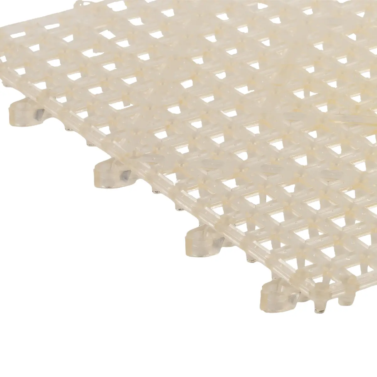 Winco Interlocking Furniture Liner 12" x 12" Clear | Durable, Hygienic & NSF Certified - view 2