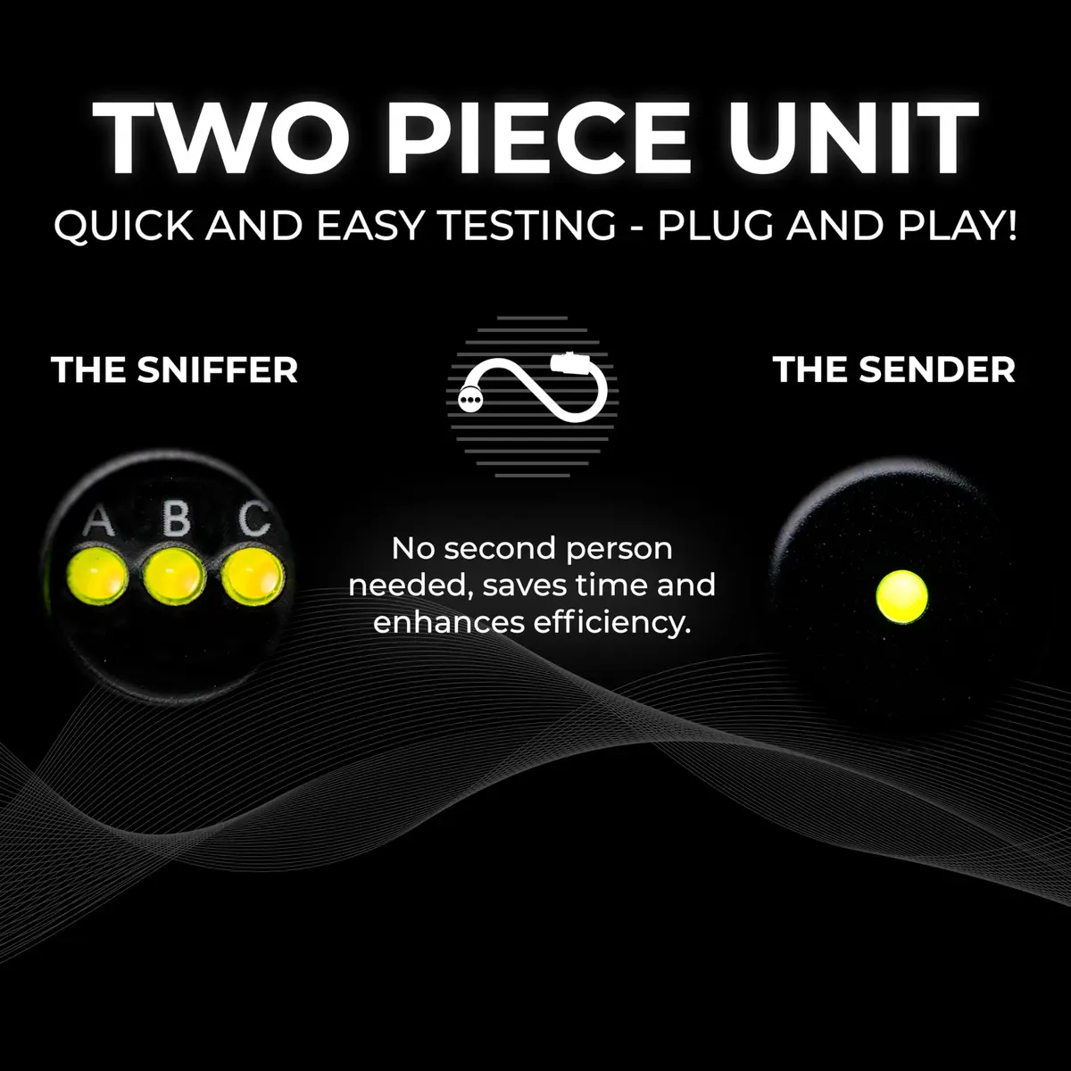 SoundTools XLR Sniffer/Sender Cable Tester | Portable XLR & 3-Pin DMX Diagnostics for Stage & Studio - view 5
