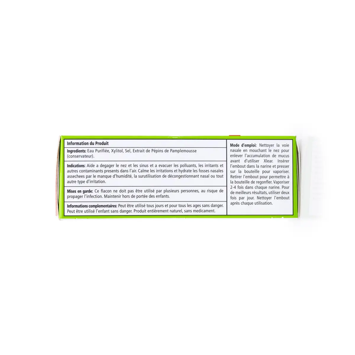 Xlear Natural Saline Nasal Spray with Xylitol 22ml (0.75 Fl Oz) | Allergy Sinus Relief - view 3