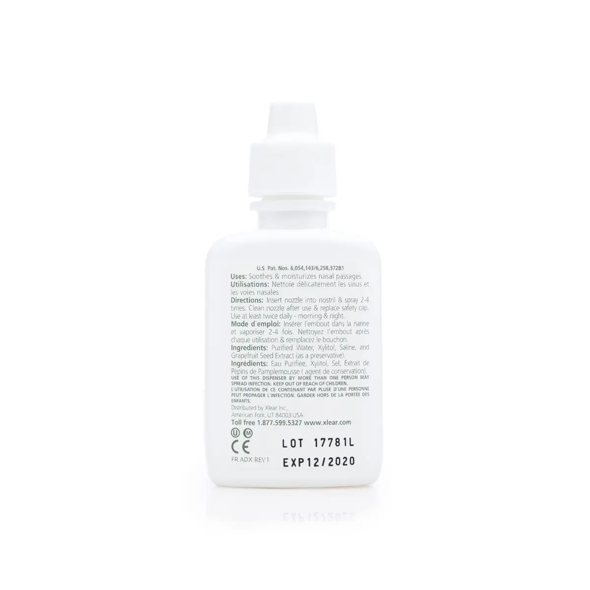 Xlear Natural Saline Nasal Spray with Xylitol 22ml (0.75 Fl Oz) | Allergy Sinus Relief - view 4