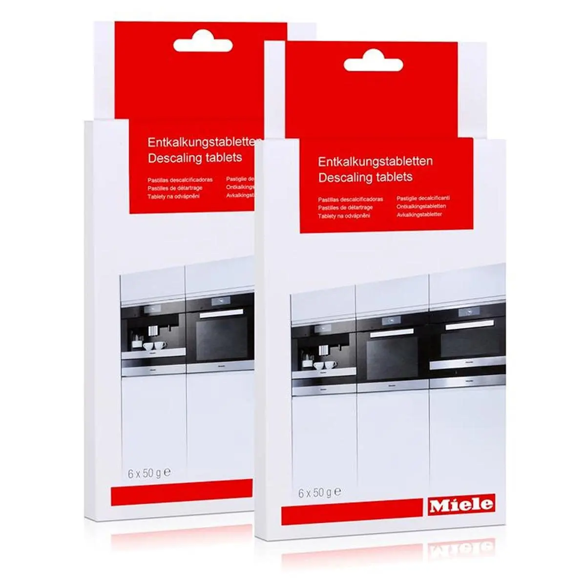 Miele Descaling Tablets 12 Tablets (6g Each) | Genuine Miele Coffee System Cleaner - main product image