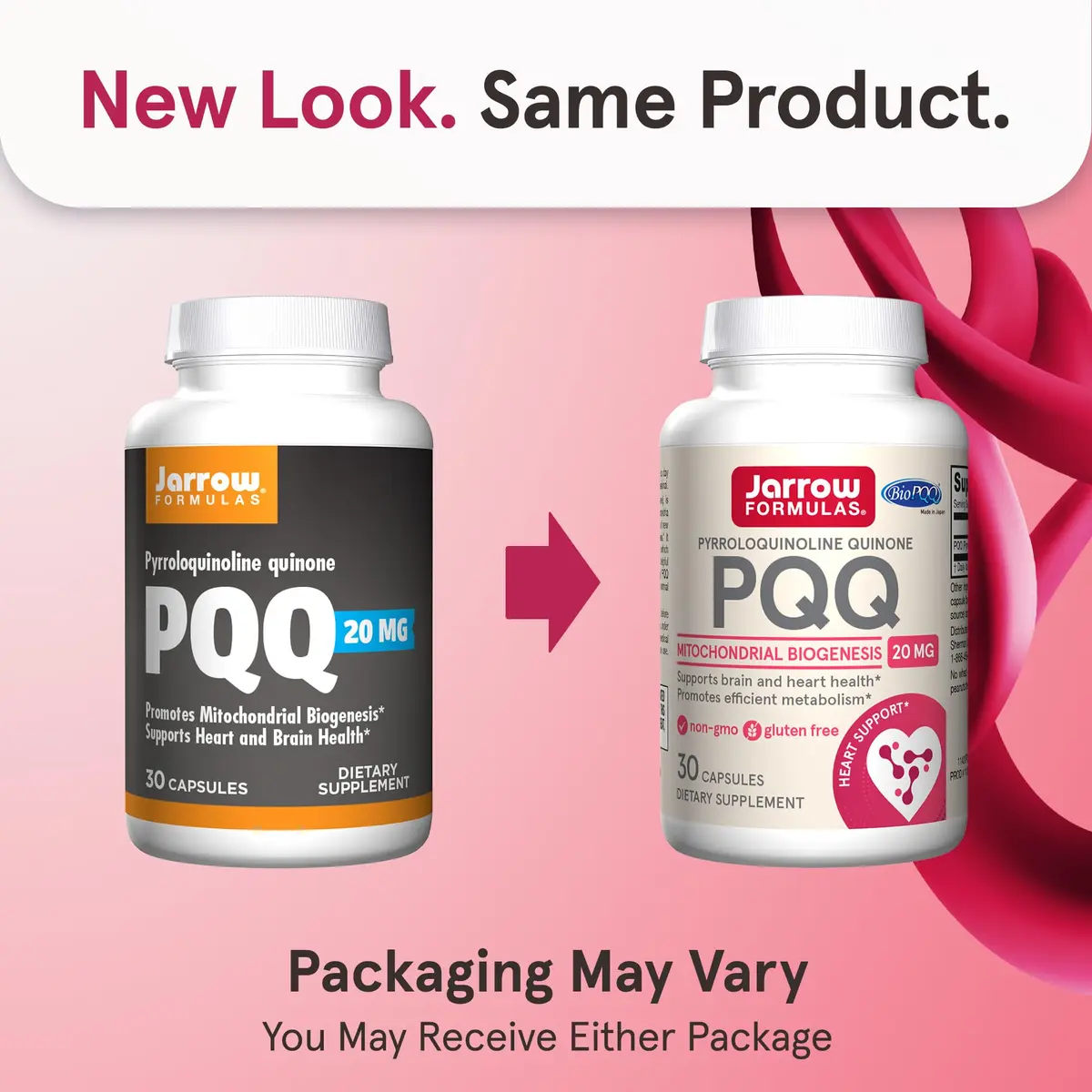 Jarrow PQQ 20 mg, Mitochondrial Biogenesis, 30 Capsules | Supports Cellular Energy & Heart Health - view 2
