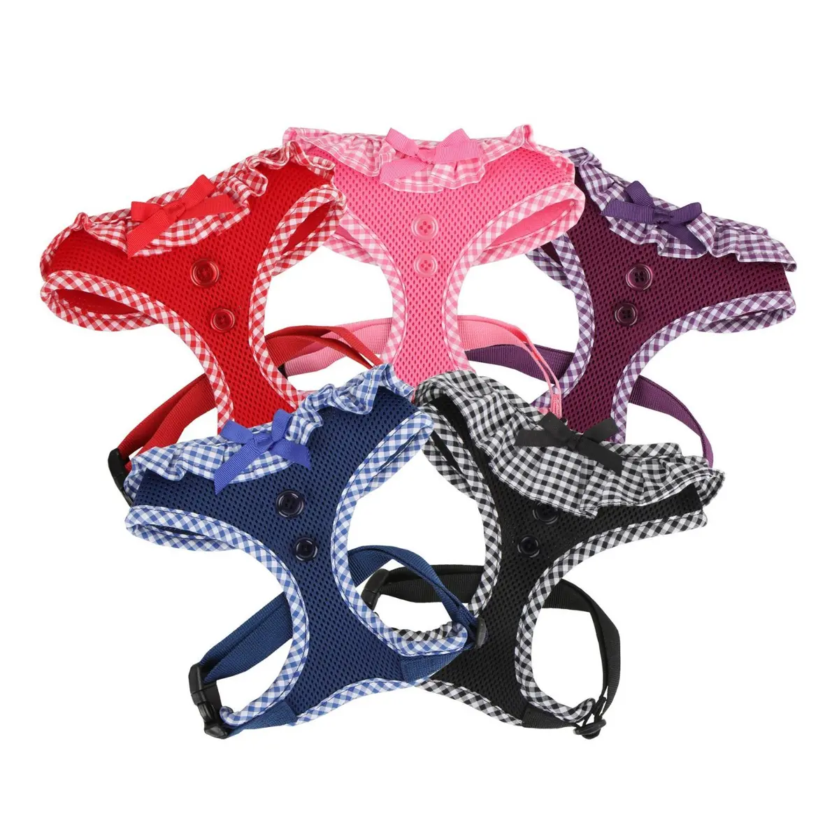Puppia Vivien Dog Harness Over-the-Head Small | No Pull, Adjustable, All Season (70-120 chars) - view 2