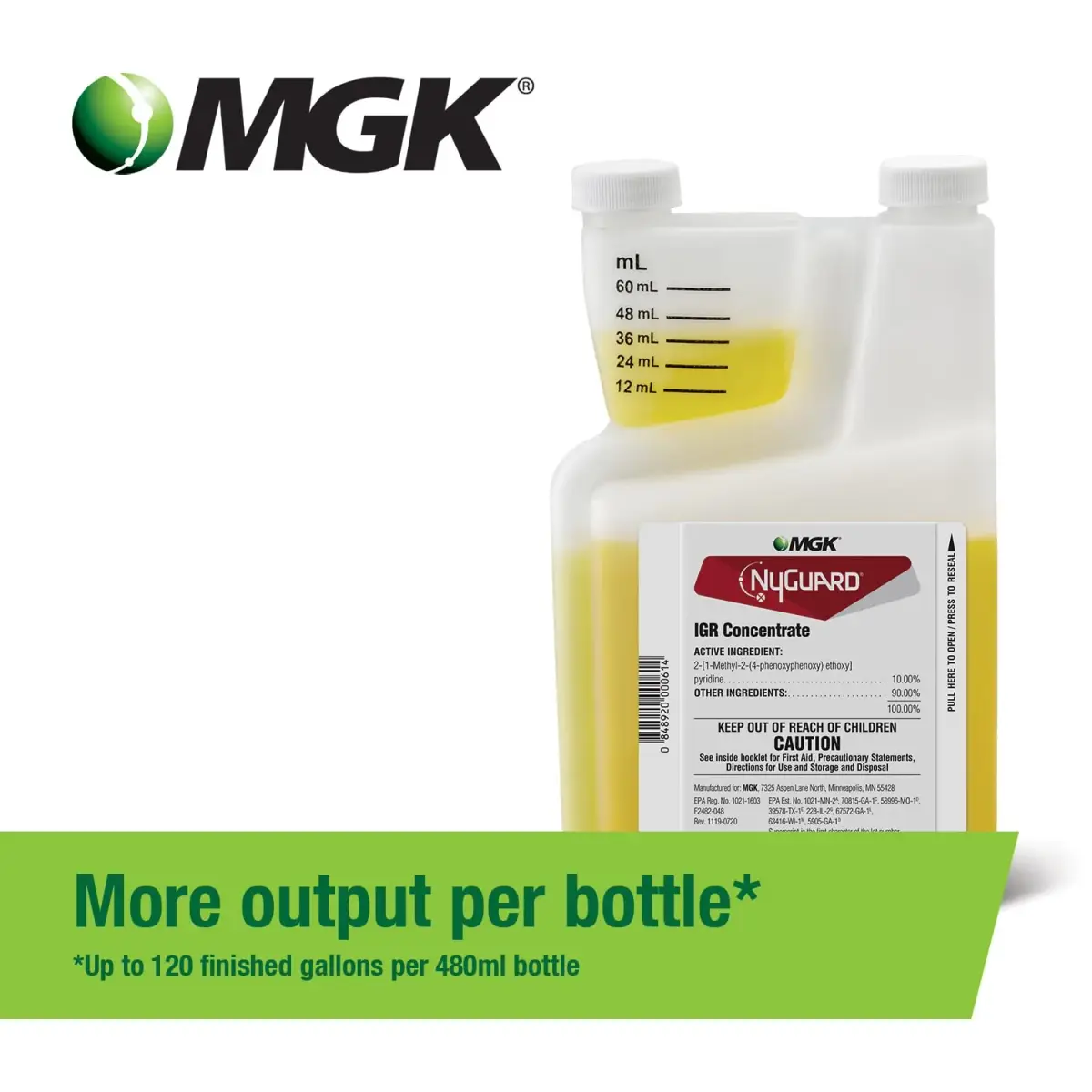 MGK NyGuard IGR Concentrate Insecticide 140ml (4.73 Fl Oz) | Breaks Insect Life Cycles - view 5