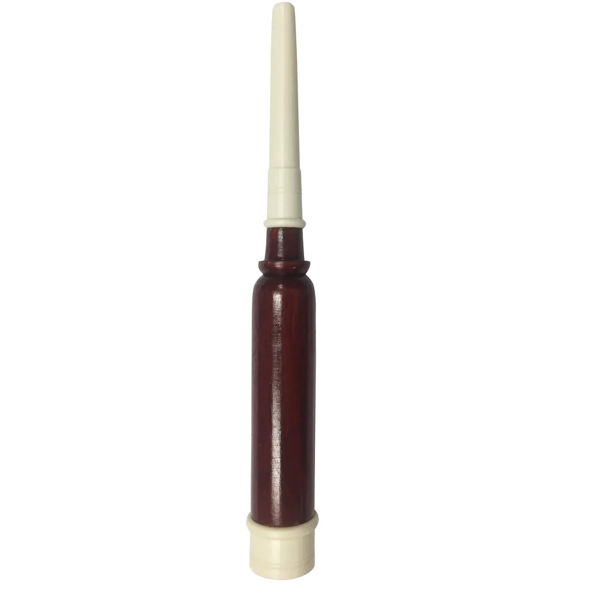 Woldorf USA Highland Bagpipe Practice Chanter 19.5 long | Natural Rosewood & Imitation Ivory Fittings - view 4